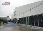 50m Clear Span Outdoor Exhibition Tents With Glass Wall Sidewalls