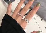 Metal Daily Household Items Silver Fashion Rings For Women Iso Approval