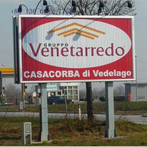 Quality Target advertising media outdoor aluminium trivision sign wholesale