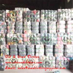 Quality Used Mens T Shirts Second Hand Clothes Selling Sites In Textile Recycling wholesale