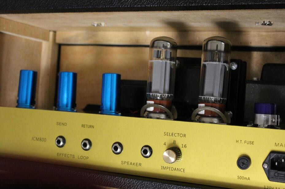 JCM800 Grand Style Hand Wired Tube Guitar Amplifier Chassis with Ruby Tubes 50W Musical Instruments Imported Parts