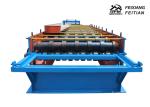 Chain Drive Highway Guardrail Making Machine For Building Fence / Road Barrier