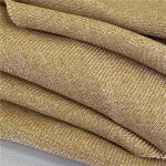 Dyed Heavyweight Mechanical Stretch Cavalry Twill Cation 325GSM Fake Wool Fabric