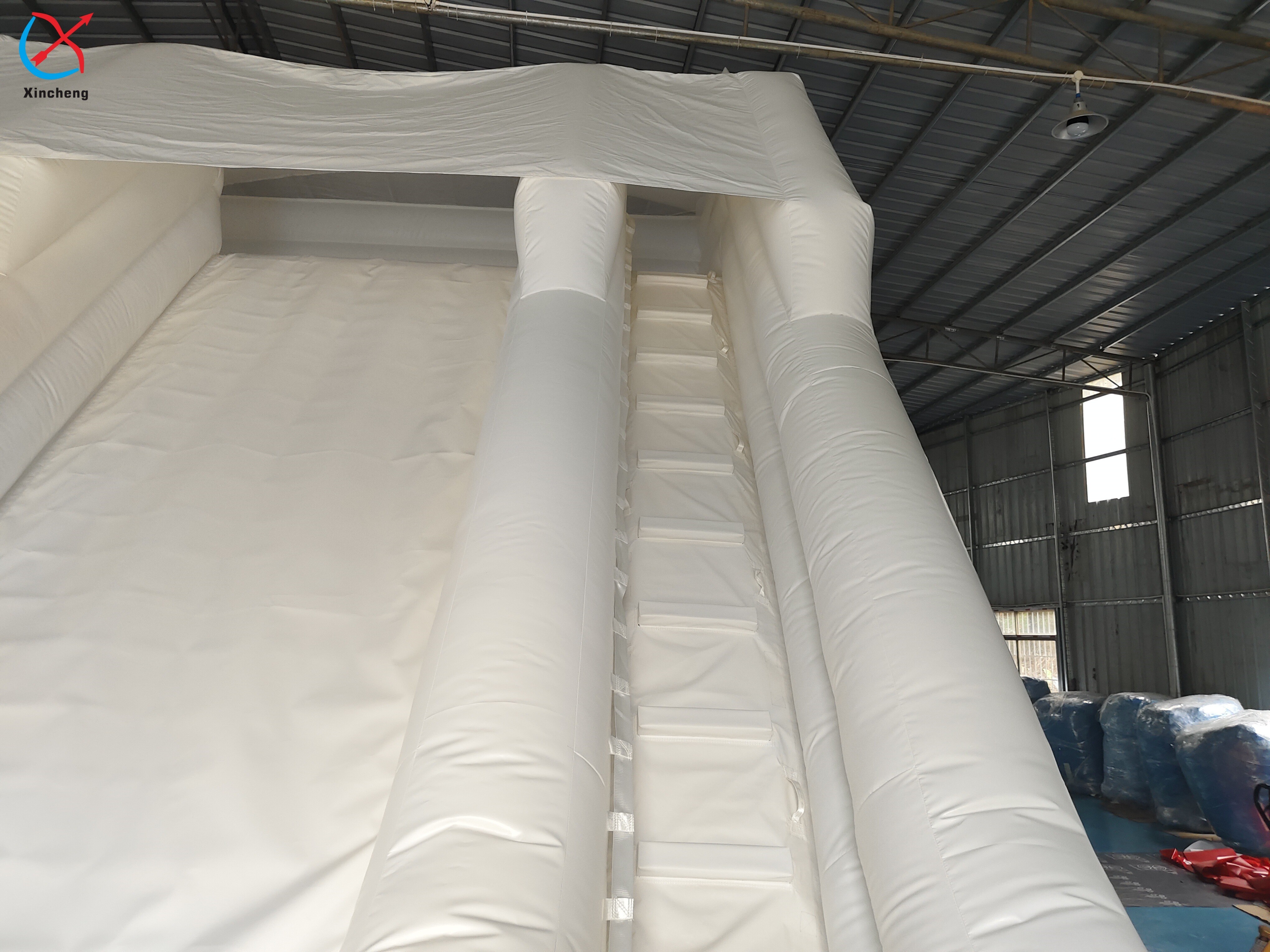 Commercial Inflatable Dry Slide Wedding Bouncy House For Wedding Party Event
