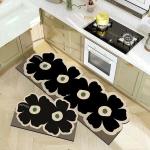 Anti Slip And Anti Dirty Kitchen Floor Mat Anti Oil Small Fresh Fashion Flower