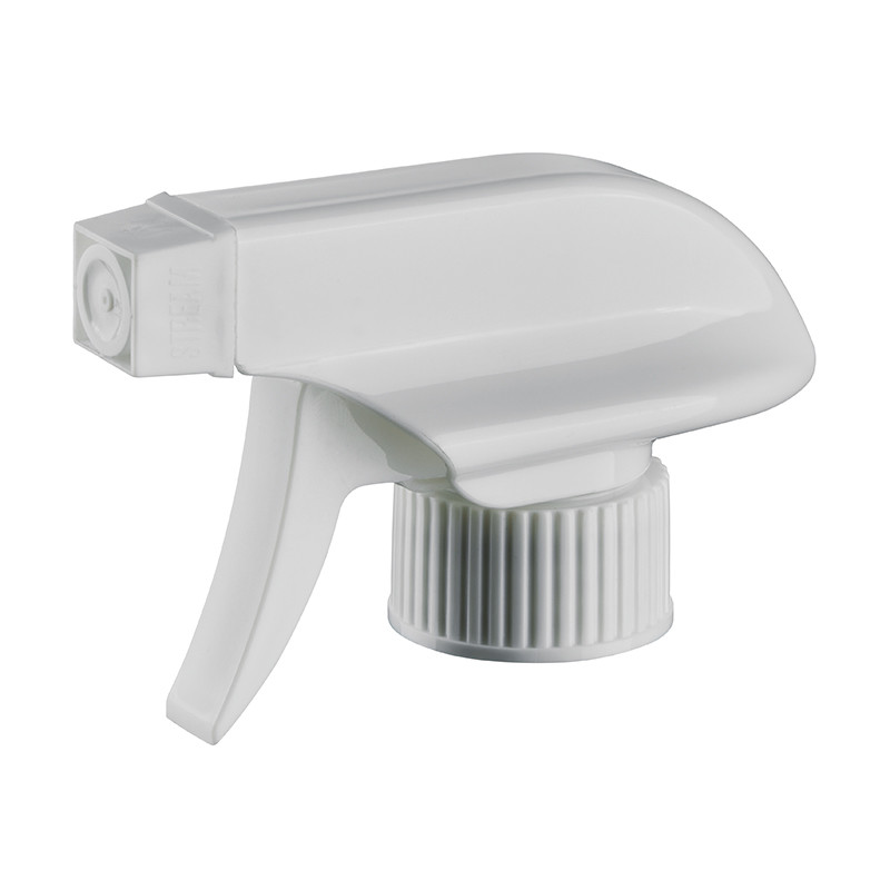 1.10" 28mm BPF All Plastic Ratchet Trigger Sprayer Clear 9.5" Dip Tube Household Cleaning