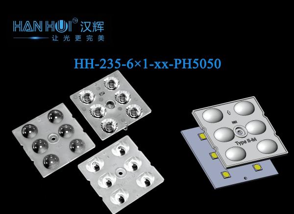 6 In 1 49.6×49.6mm Size 5050 LEDs Reliable Performance Enhanced Beam Uniformity