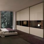 YALIG Bedroom Furniture Wardrobe with Sliding Doors and Adjustable Height in