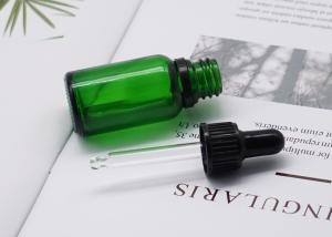 Quality Cosmetic Essential Oil Bottle 100ml Clear Glass Dropper Bottle Glass Plastic wholesale