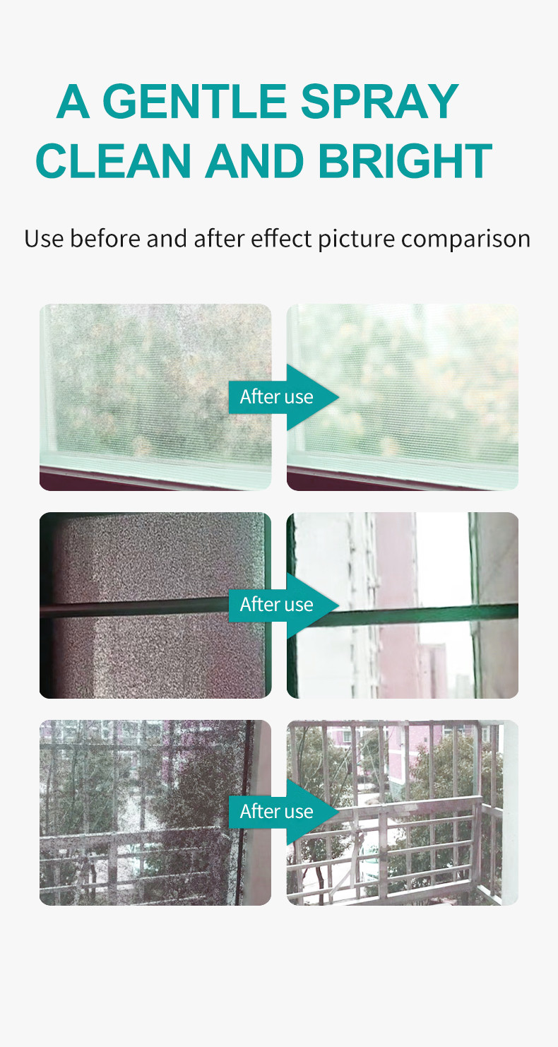 500ml Commercial Household Cleaner Spray Degreaser For Screen Window