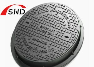 Quality Anti Displacement Ductile Iron D400 Manhole Cover For Urban Main Roads wholesale