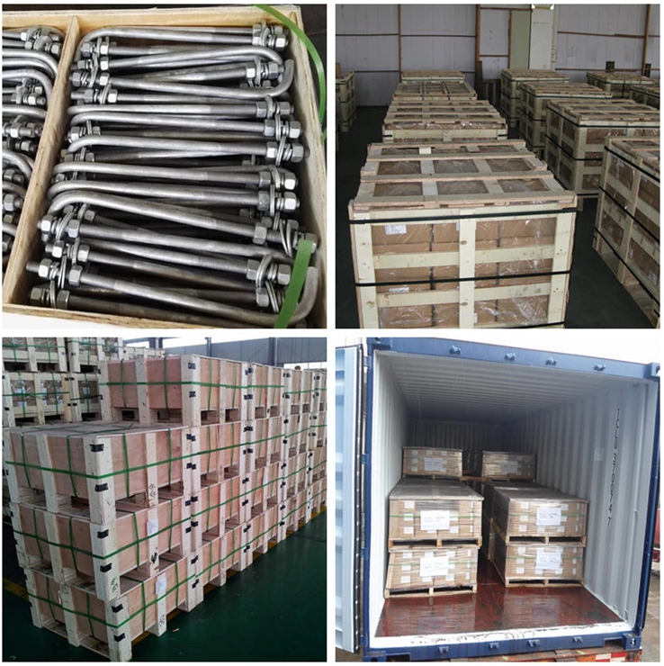 M2-M30 Direct Grade 4.8/ 8.8/ 10.9/ 12.9 Ect U Type Bolt U-Bolt U Bolt Direct