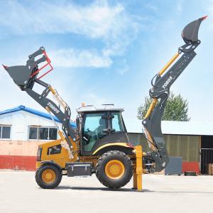 Quality 2500kg Wheel Backhoe Loader Equipment wholesale
