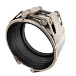 All Stainless Steel HDPE Pipe Coupling Leak Repair Clamp For Straight Pipeline