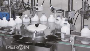 Quality Automatic Animal Vaccine Filling Line 25～35L/Min Compressed Air wholesale