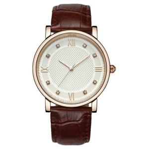 Quality Fashion Diamond Dial Couple Watch Genuine Business Quartz Analog Watch wholesale
