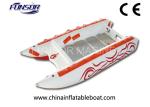 Comfortable Three Person 3.8m High Speed Inflatable Boats For Racing sport