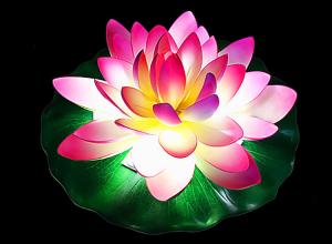 Quality LED Lotus Leaf Lamp Water Landscape Outdoor Waterproof Pond Bright Decorative Landscape Project wholesale
