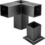 OEM Heavy Duty Steel Sheet Metal Corner Bracket for Pergola / Wooden Structures