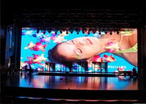 Quality P4 LED Video Screen 7KG Indoor Advertising LED Display Wide View Angle wholesale