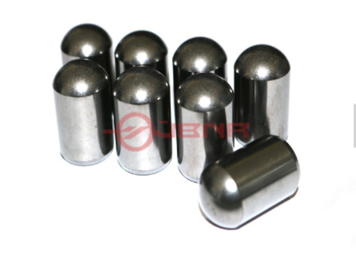 Tungsten Carbide Head Ball D16xH40 , Tungsten Carbide Studs Pin For Iron Ore / Cement Crushing