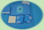 OEM Sterilization CE C SECTION Universal Surgical Drapes With Fenestrated
