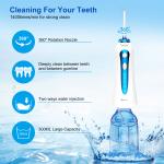 FCC Cordless Dental Water Flosser Safely For Shower