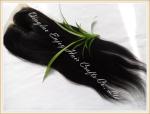 Silk top closure 4''x4'' peruvian virgin hair natural color,straight 10''-24'