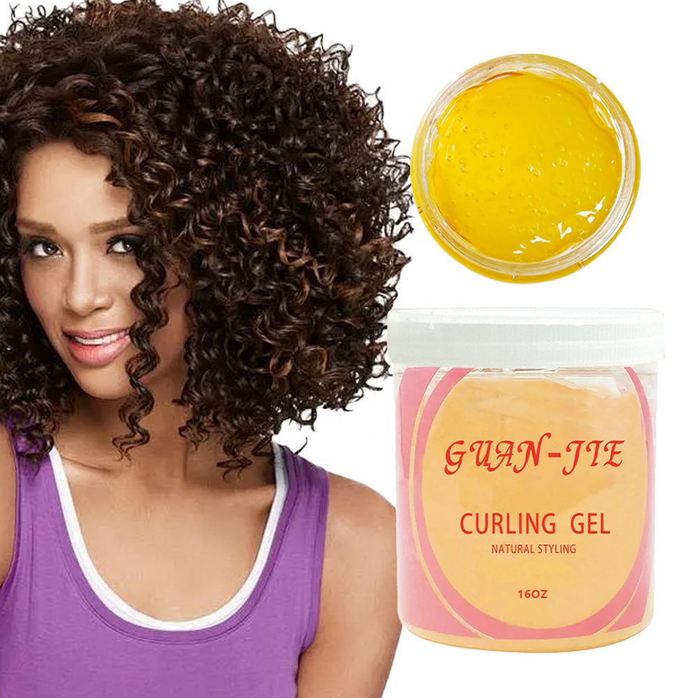 Hair Styling Gel for Curly Hair Moisturizing and Smoothing Organic Curls Defining Gel