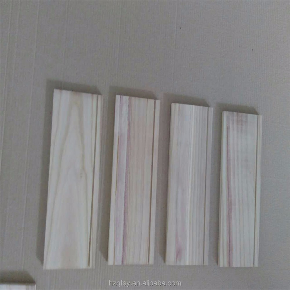 Paulownia Wood Board For Furniture Drawer Solution Capability Natural Color