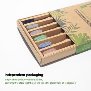 Quality Natural Eco Ultra Soft Compostable Bamboo Toothbrush Biodegradable wholesale