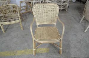 Quality Luxury Cane Modern Chair Wooden Wicker Rattan Bar Chairs Outdoor Garden Sofa Chair wholesale