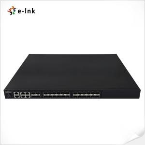 Quality Managed Fiber Switch 24 10gbps Sfp+ Ports + 4 10/100/1000mbps Tp/Sfp Combo Ports wholesale