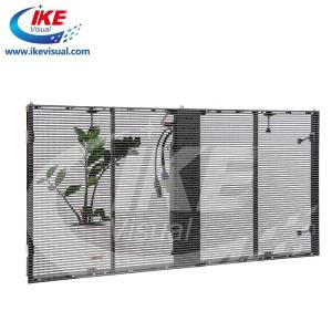 Quality Window Glass Digital Billboard LED Screen Outdoor Transparent IP65 wholesale