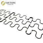 Furniture Steel Extension Coil Sofa Zigzag Pocket Spring 3.2mm-4.0mm Seat