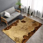 Colorful striped checkered new large carpet supply wholesale feather ins style