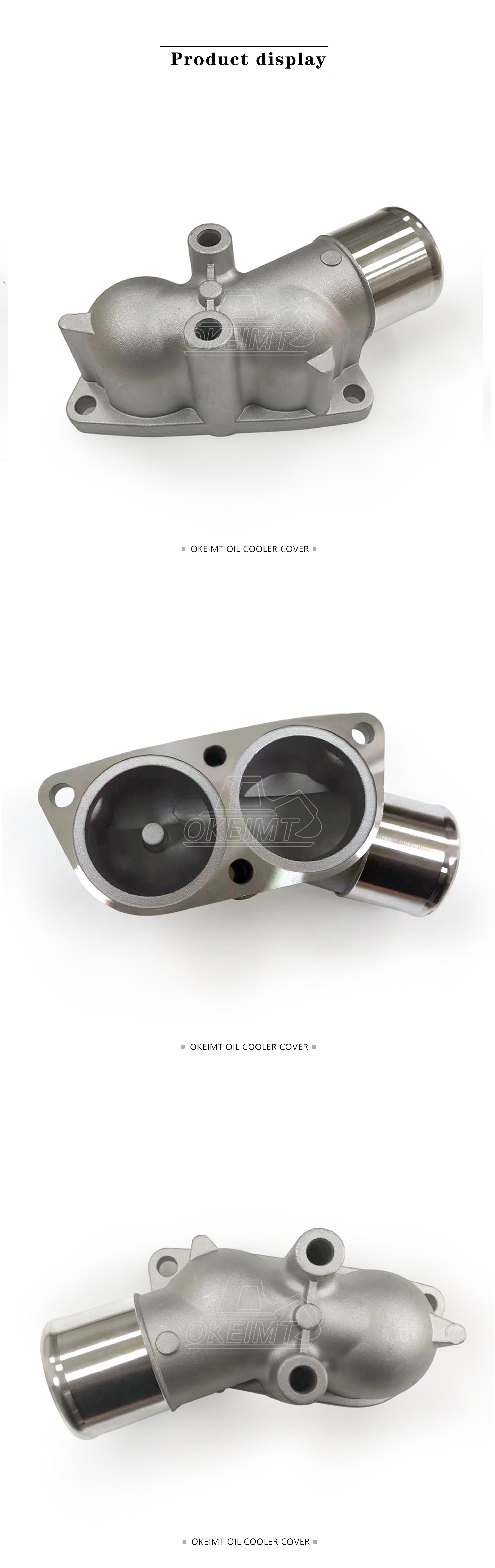 Thermostat Housing Cover 8-97602047-0 Water Outlet Pipe Suitable for ISUZU FVZ34 6HK1