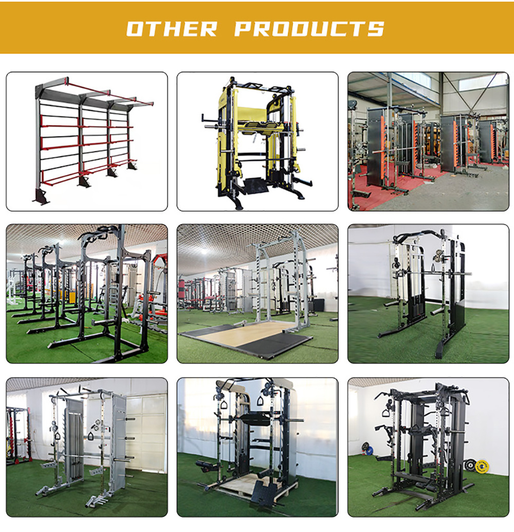 Commercial Squat Rack Fitness Equipment Multifunctional Pull-up Bar Fitness Adjustable Squat Rack with Weightlifting Platform