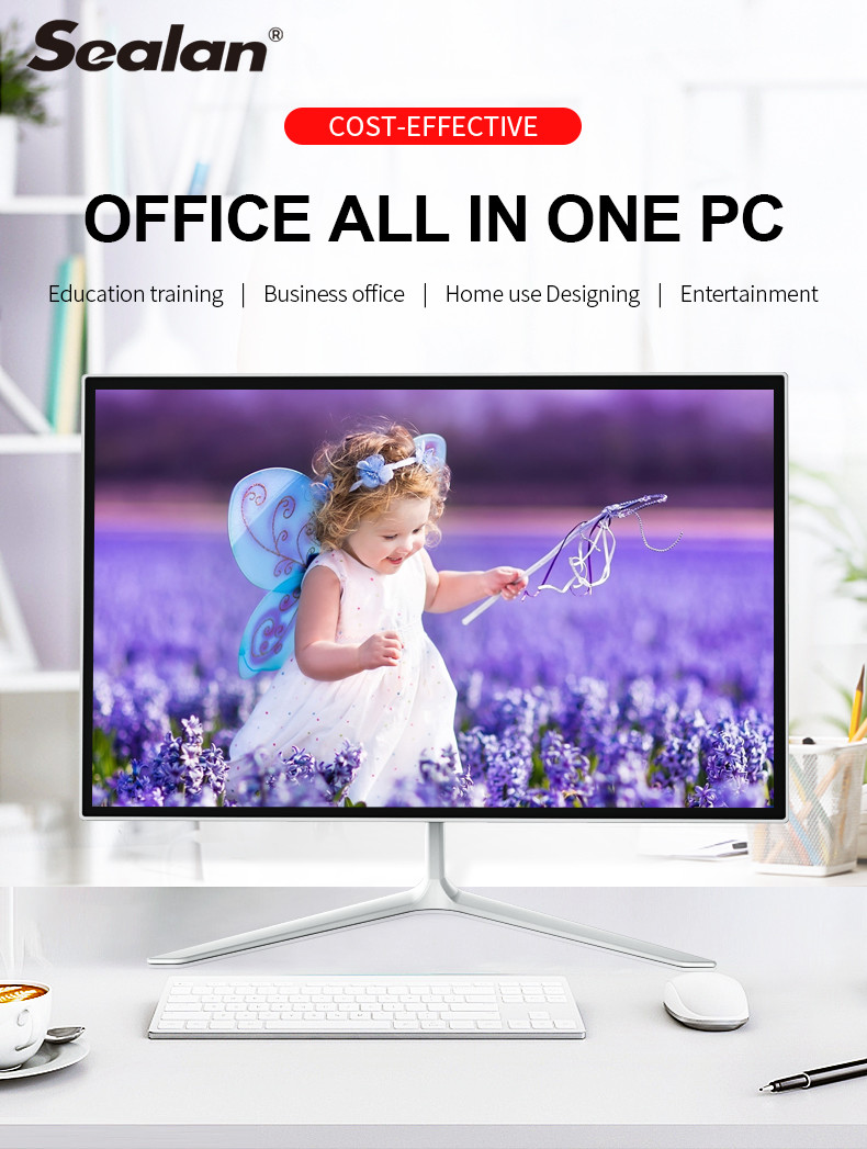 RAM 4G SSD 120G All In One Desktop PC For Officeworks