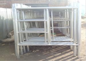 Quality High Strengh Scaffolding Frame System Tubular Welded Frame Scaffold Easy Erection wholesale