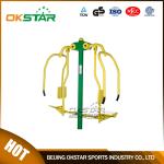 outdoor gym equipment steel based zinc powder coating Chest Press-OK-Z03