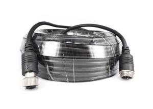 Quality M12 Socket 4 Pin Coiled Reversing Camera Extension Cable wholesale