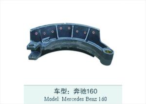 Quality 4515e Semi Trailer Brake Shoes Benz ODM 150.25.412 419x177.8MM wholesale