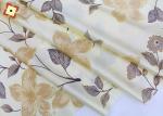 Colour Printed Flower Tricot Mattress Fabric Custom Knitted Anti Sensitive