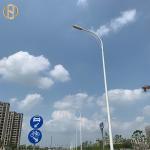 Durable Hot-Dip Galvanized Steel Street Light Pole for High-Performance Lighting
