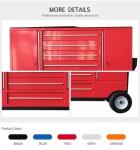 Newest Design Assembly Cold Rolled Steel Hand Truck Trolley Tool Cart with