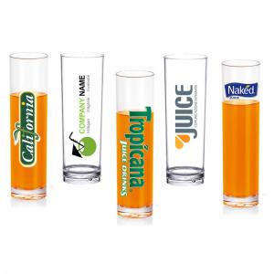 Quality Reusable Polystyrene Plastic Hi Ball Glasses 210ml For Weddings Parties wholesale