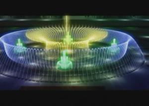Quality Digital Programmable Water Fountain , Beautiful Resin 4 Tier Water Fountain wholesale