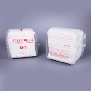Quality Bemcot 9x9 Industrial Cleaning Wipes Nonwoven Low Lint Wipes M3 Series wholesale