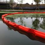 OEM Floating Silt Curtain PVC Oil Boom For Ocean